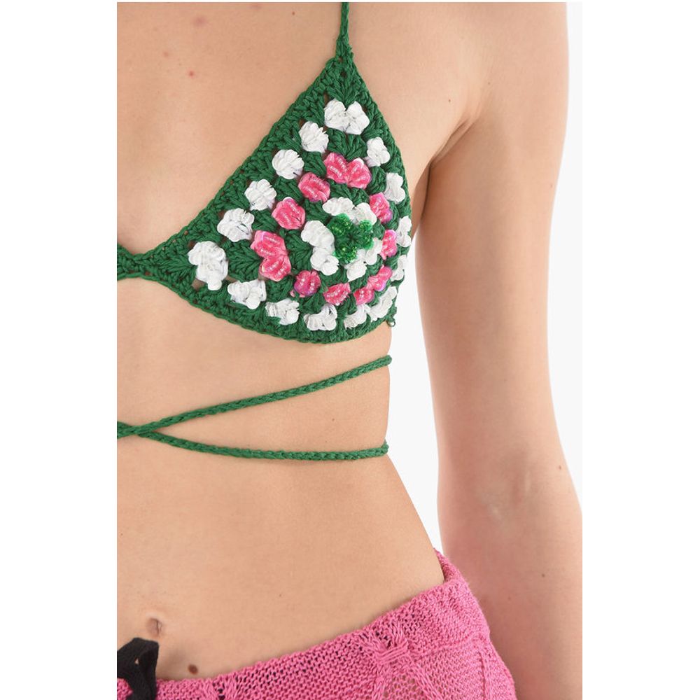 Matimì Sequinded Crochet Bra
