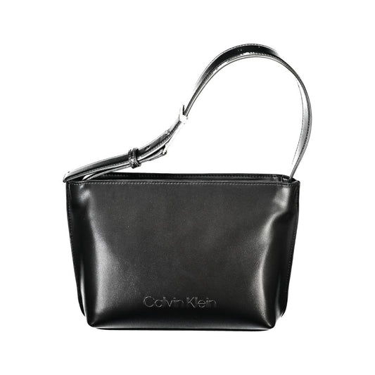 Calvin Klein Črna poliester ženska torbica