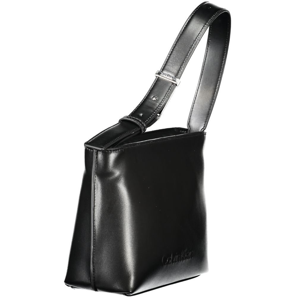 Calvin Klein Črna poliester ženska torbica