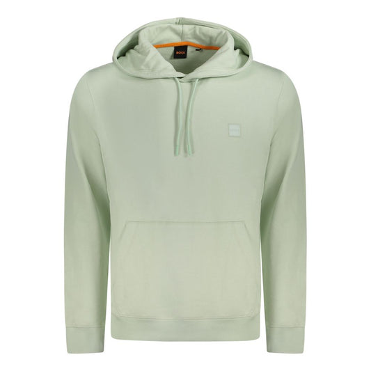 Hugo Boss Zeleni bombažni pulover