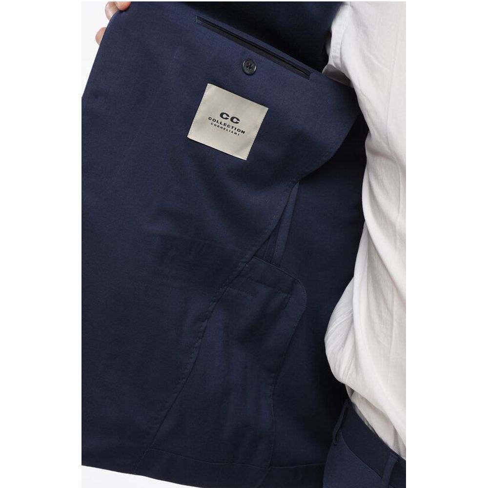 Corneliani CC COLLECTION Half-lined RIGHT Virgin Wool Suit