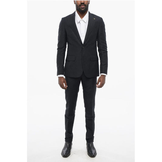 Corneliani CC COLLECTION Flax Blend RETAILORED Suit