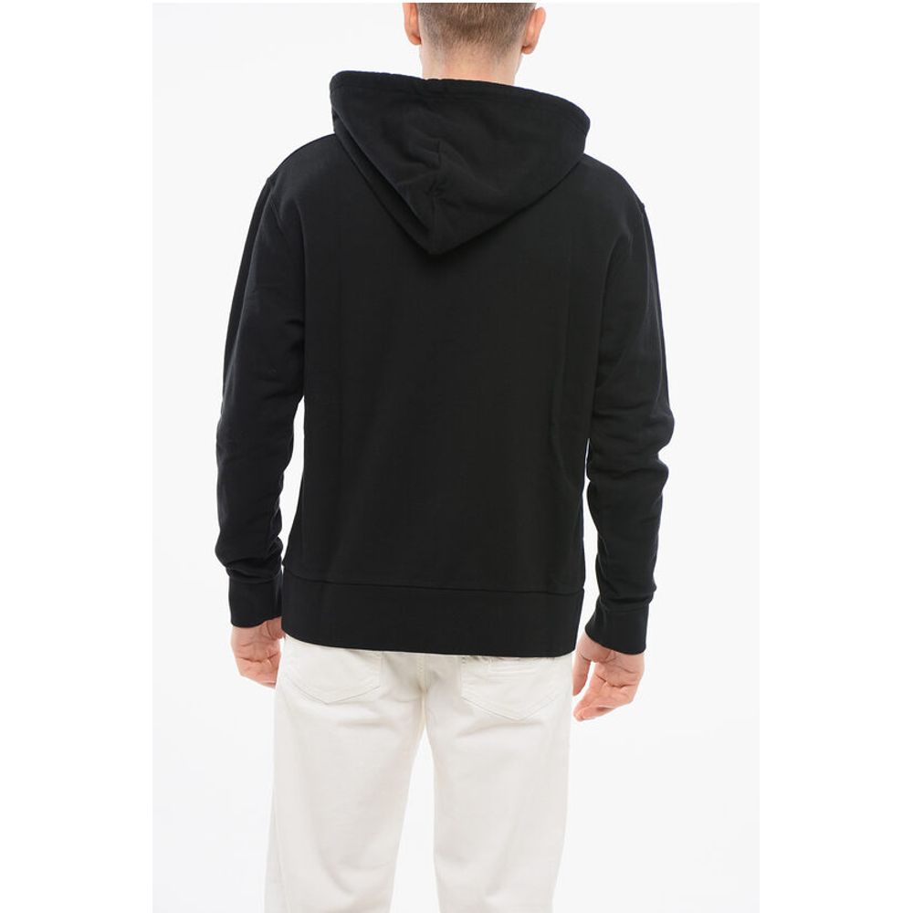 J.W.Anderson Brushed Cotton Hoodie with Embroidered Logo