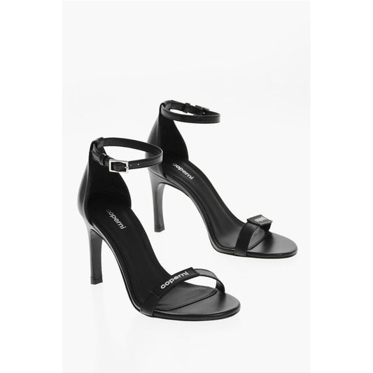 Coperni Leather SKINNY STRAP Sandals with Logo 9cm