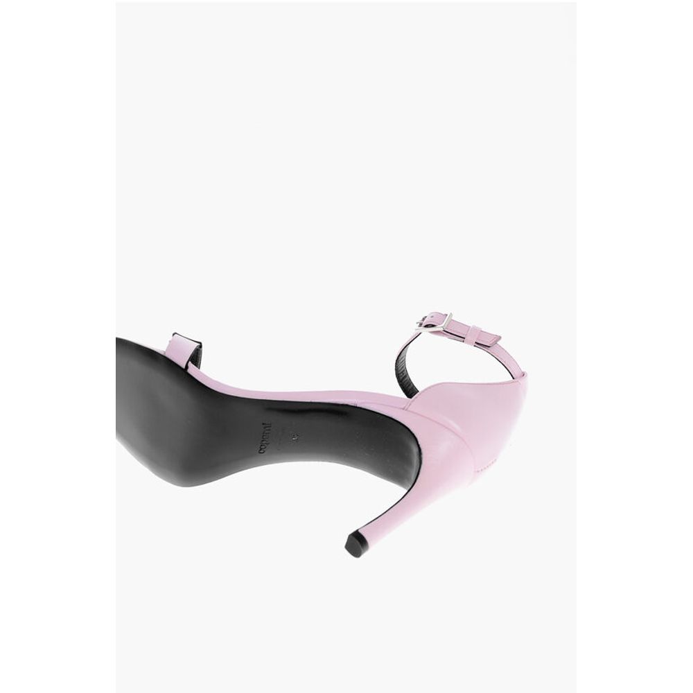 Coperni Leather SKINNY STRAP Sandals with Logo 9cm