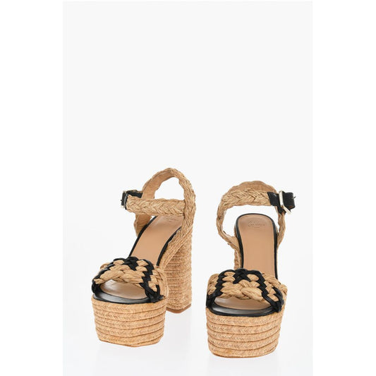 Castaner Braided Jute AGNES Ankle Strap Sandals 14cm
