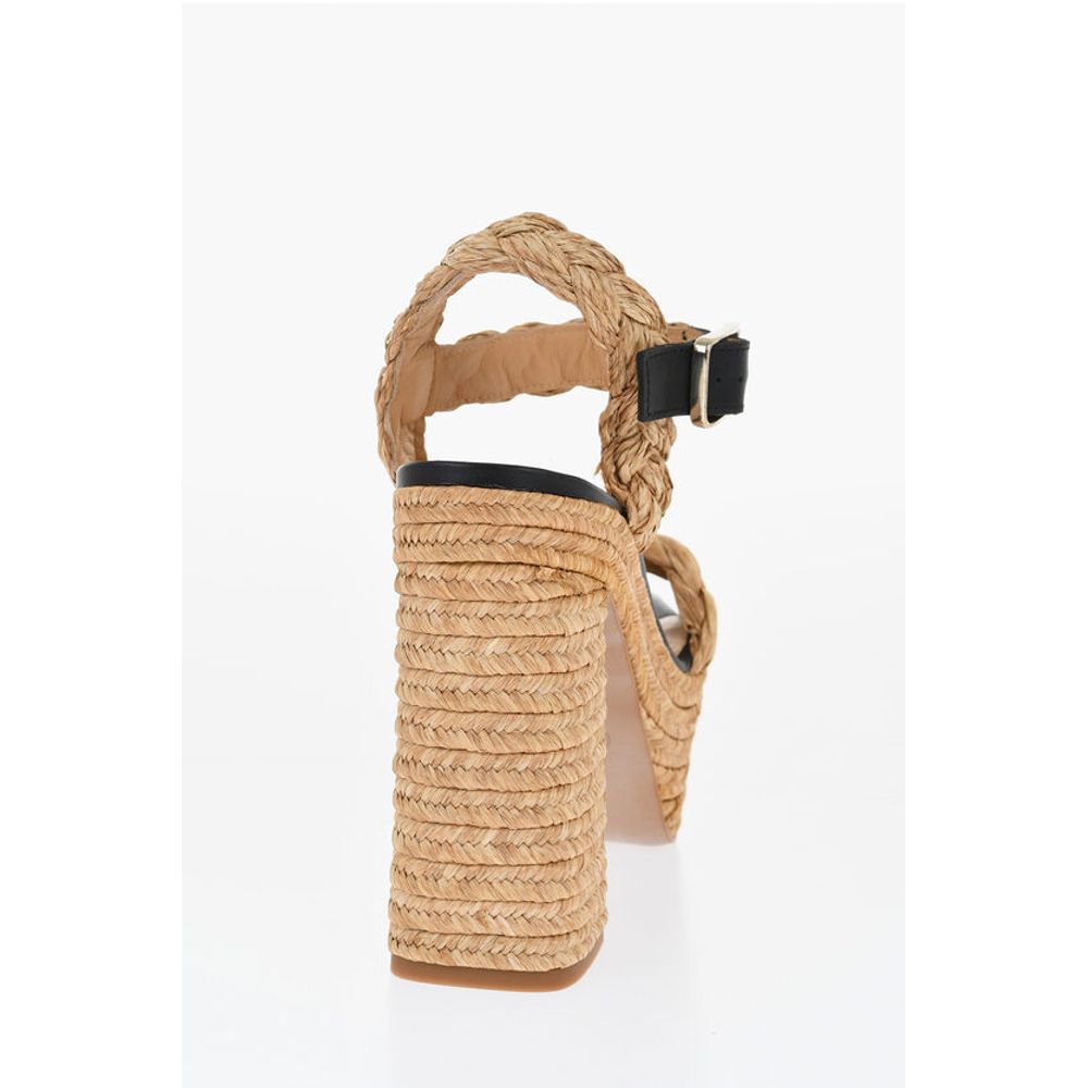 Castaner Braided Jute AGNES Ankle Strap Sandals 14cm