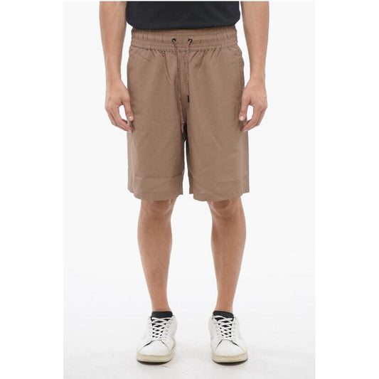 Viktor & Rolf 4-Pocketed Shorts with Drawstringed Elastic Waistband