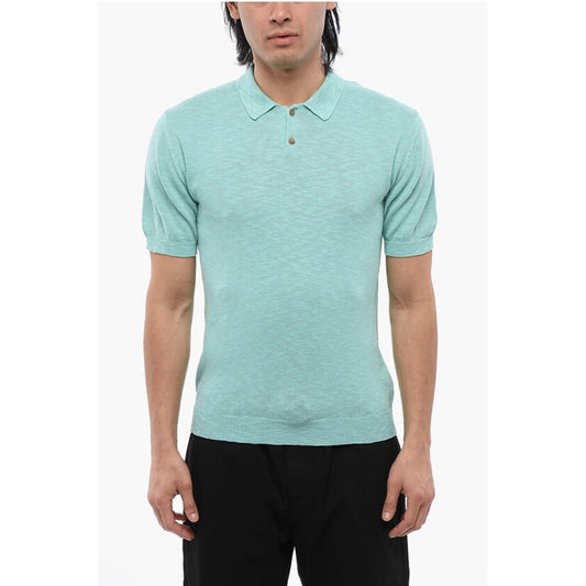 Altea Melange Cotton Knit Polo