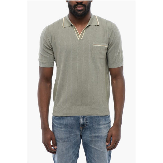 Altea Ribbed Knit Polo