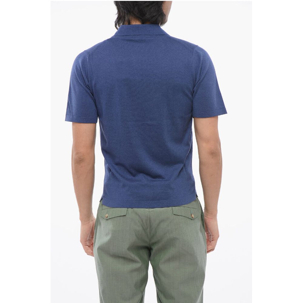 Altea Silk Blend Shirt Sleeved Polo