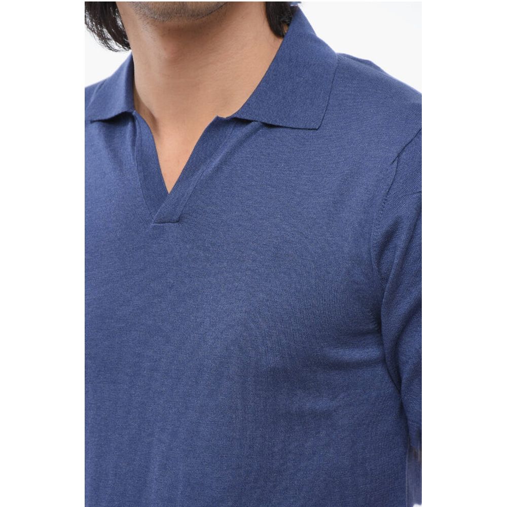 Altea Silk Blend Shirt Sleeved Polo