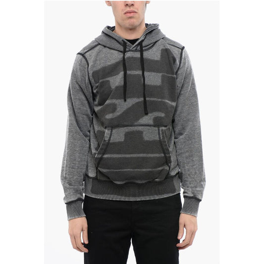 Diesel RED TAG Hoodie S-GINN-HOOD-L1 with Maxi Frontal Logo