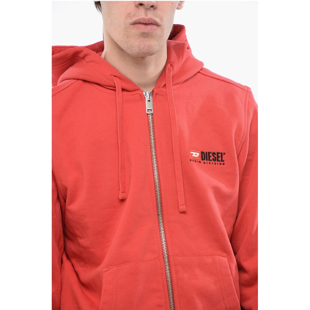 Diesel RED TAG Hoodie S-GINN-HOOD With Zip Closure