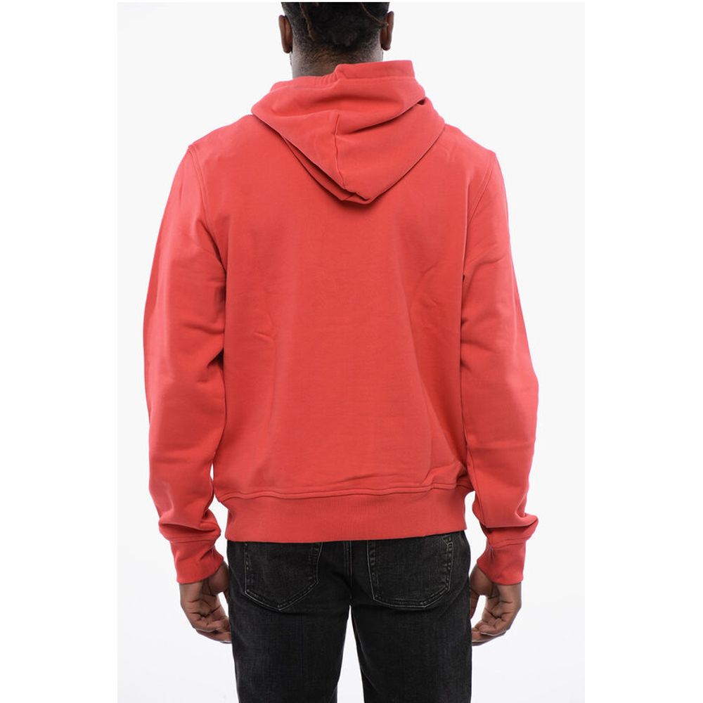 Diesel Solid Color S-GINN-HOOD-DIV Hoodie with Embroidered Logo