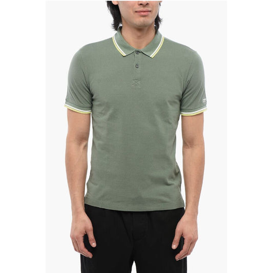 Woolrich PENNY-RICH Piquet Cotton Embroidered Polo