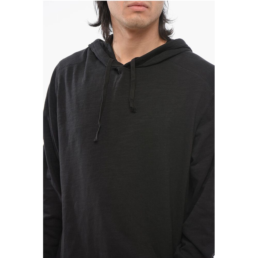 Rag&Bone Monochrome Knitted Cotton Hoodie