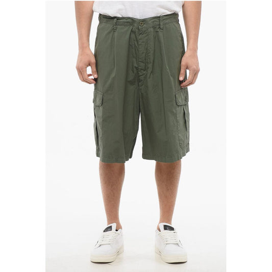 Armani EMPORIO Cotton Cargo Shorts with Drawstring