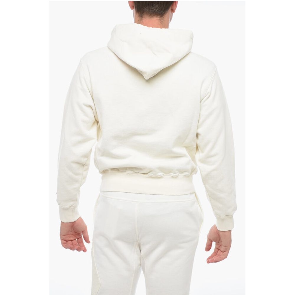 Heron Preston Brushed Cotton Printed Hoodie