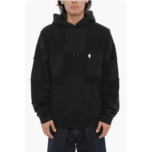 Marcelo Burlon Solid Color Cotton Hoodie