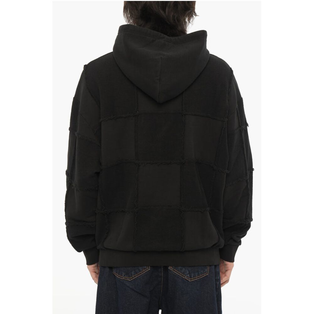 Marcelo Burlon Solid Color Cotton Hoodie