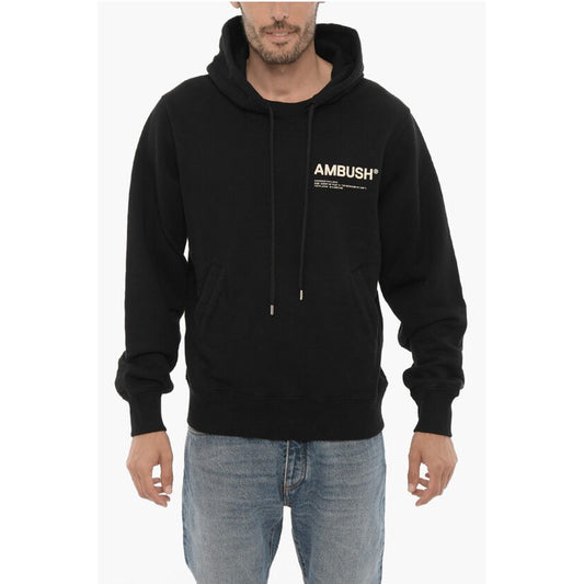 Ambush Fleeced Cotton WORKSHOP Crew-neck Sweatshirt