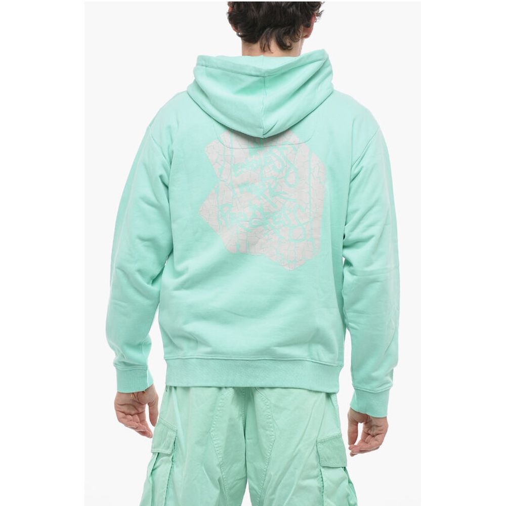 Objects IV Life Printed Brushed Cotton Hoodie