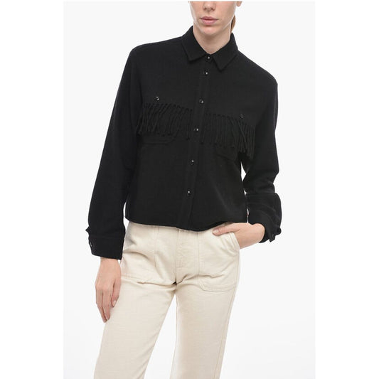 Woolrich STAG OVER Fringed Shirt