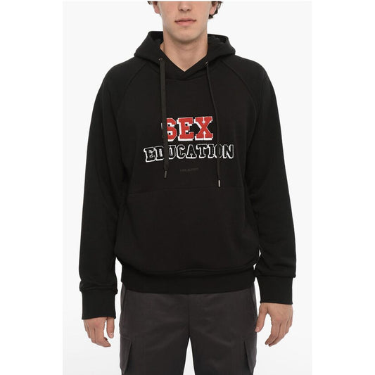 Neil Barrett Easy Fit Cotton SEX EDUCATION Hoodie
