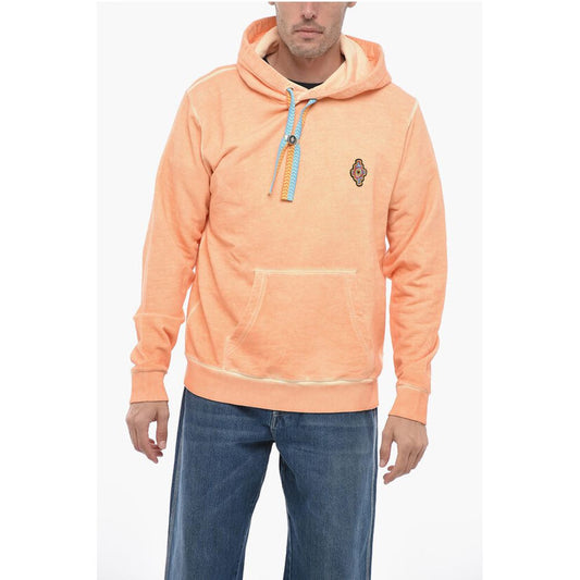 Marcelo Burlon SUNSET Hoodie Sweatshirt with Embroidered Logo
