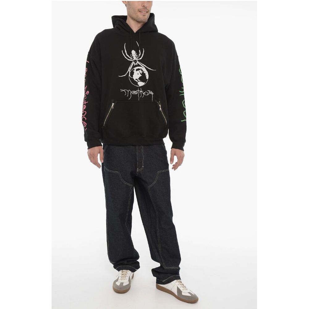 Westfall Printed Fleeced Cotton Hoodie