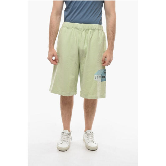 Undercover Drawstringed Shorts with Graphic Print