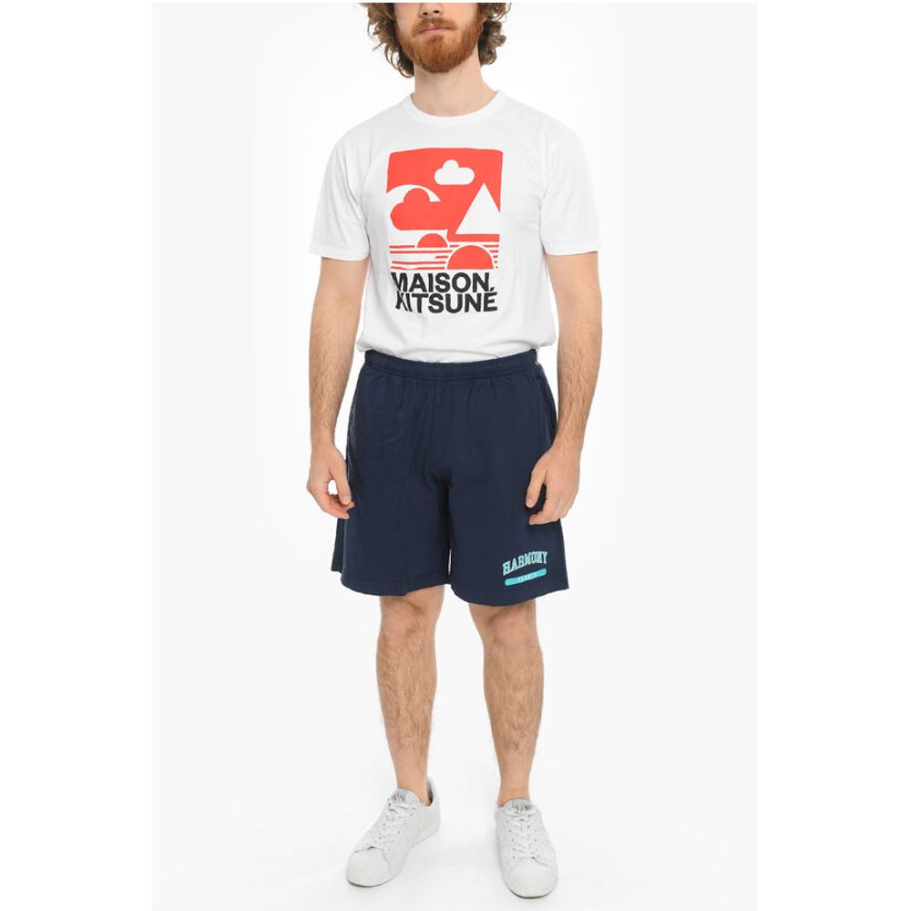 Harmony Drawstring Waist Cotton Shorts