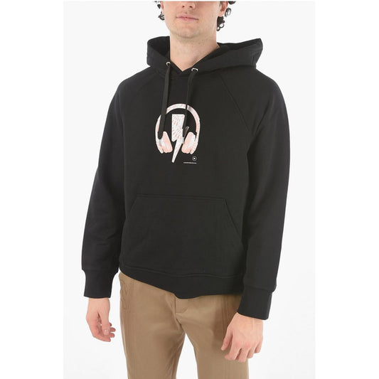 Neil Barrett Printed Logo D.J. BOLT Hoodie