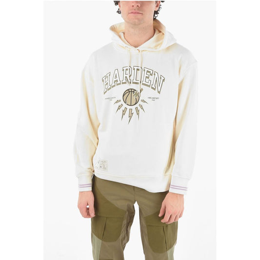 Neil Barrett JAMES HARDEN x NEIL BARRETT Easy Fit Hoodie with Printed Log