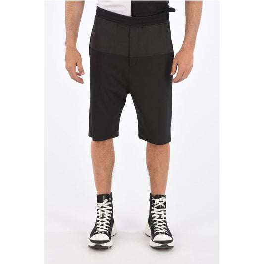 Neil Barrett Drawstring Dropped Crotch Fit Shorts
