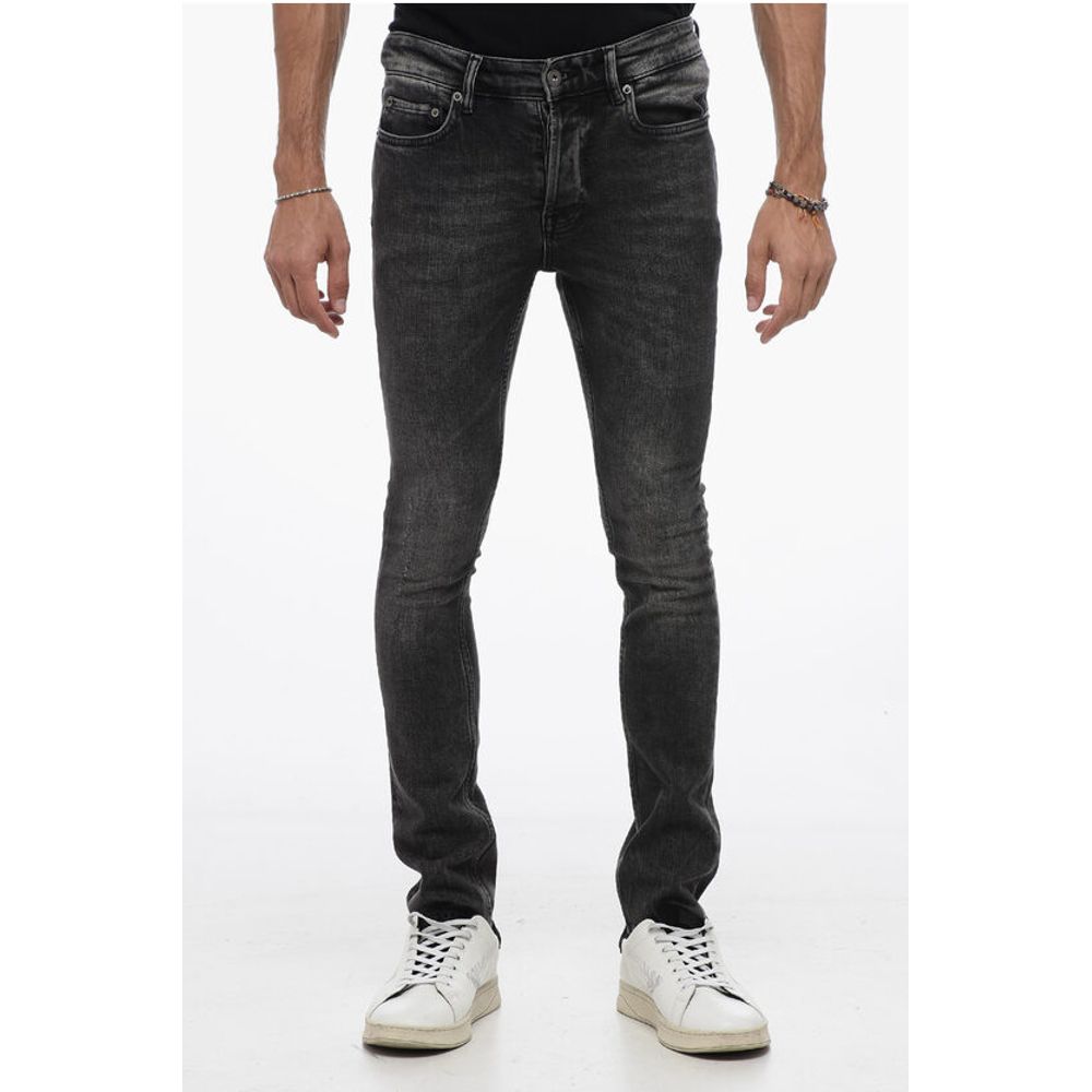 AllSaints Dark Washed Skinny Fit Jeans 15cm