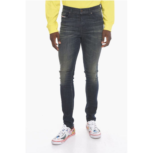Diesel D-AMNY High-waisted Denims with Skinny-fit 16cm