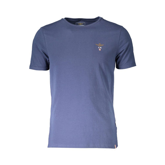 Aeronautica Militare Modra bombažna majica