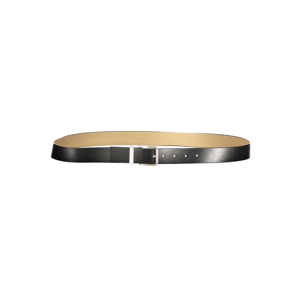 Calvin Klein Black Leather Mens Belt