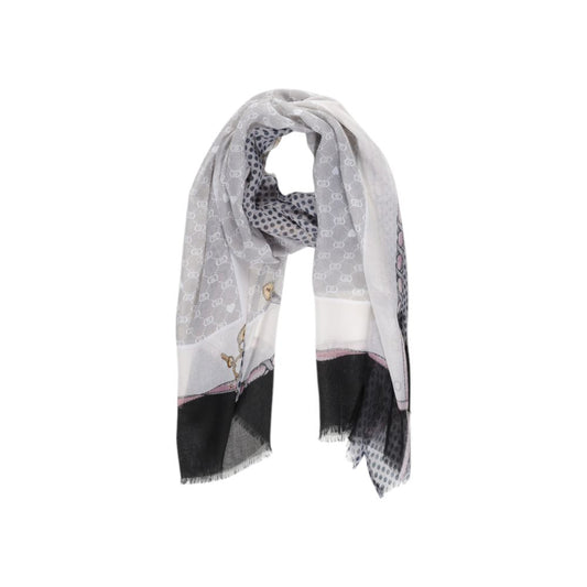 Liu Jo Black Polyester Scarf