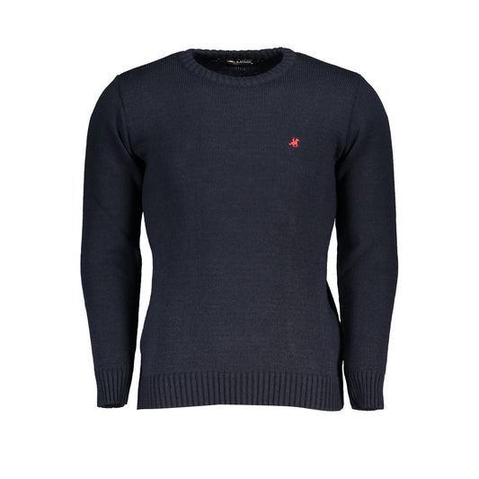 U.S. Grand Polo Blue Marabou Men Sweater