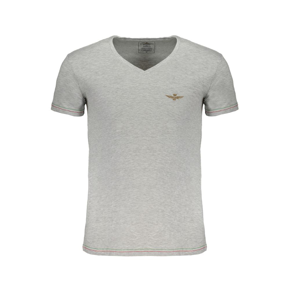 Aeronautica Militare Brown Cotton Moška majica