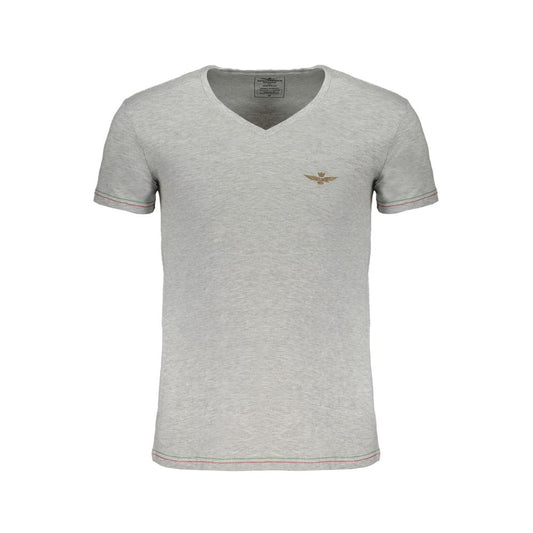 Aeronautica Militare Brown Cotton Moška majica