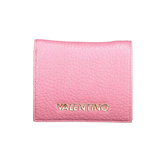Mario Valentino Pink Polyethylene Wallet