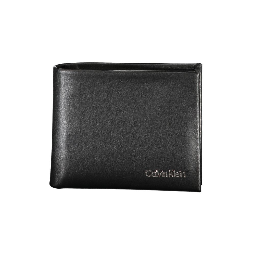 Calvin Klein Black Polyester Moški denarnica