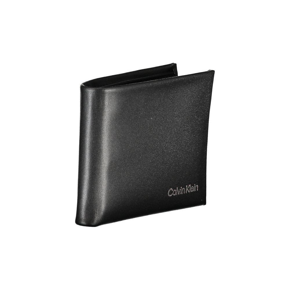Calvin Klein Black Polyester Moški denarnica