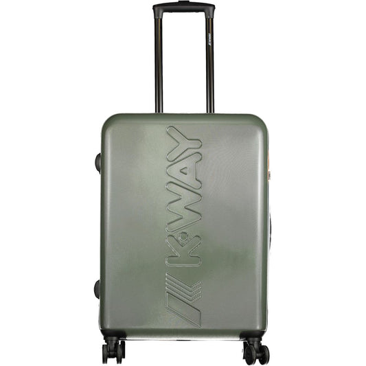 K-WAY Green Plastic Men Luggage
