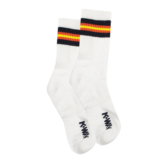 K-WAY White Cotton Sock
