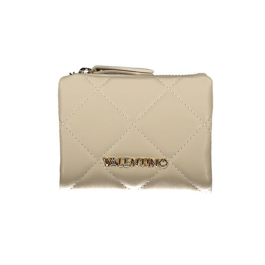 Mario Valentino Beige Polyethylene Women Wallet